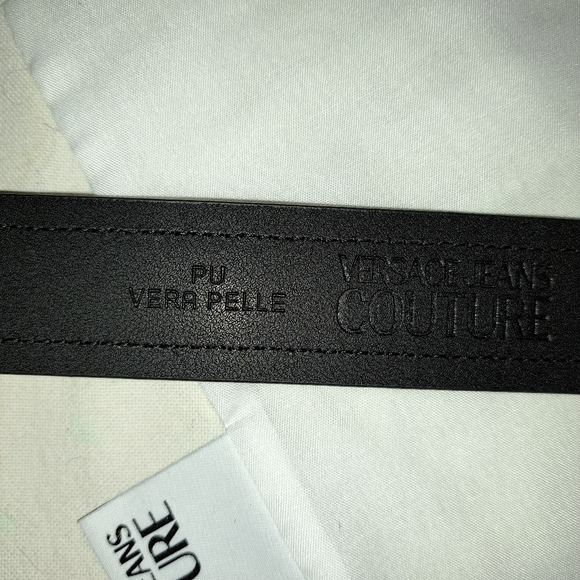 Versace Couture Leather Belt - Picture 9 of 10
